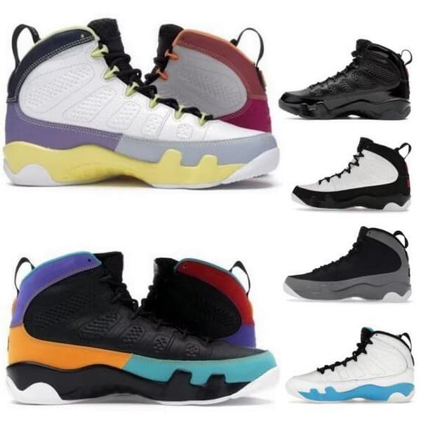 Tênis De Basquete Air Masculino Feminino 9 tenis Unissex basqueteira sapatos Tamanho 40-47