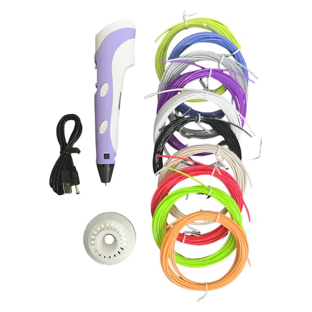 Caneta 3d Impressora Profissional Desenho + 50m Refil + Cabo Usb