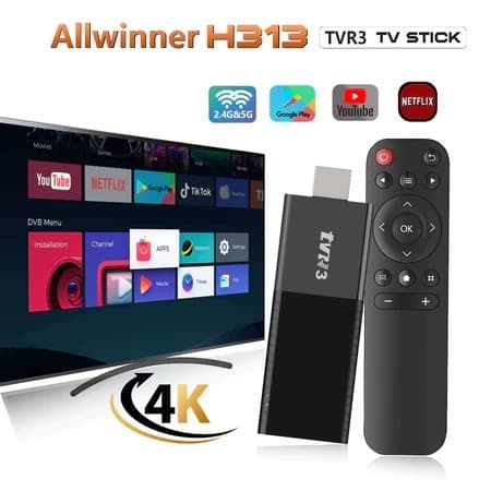 Top Vendas Dispositivo Android 4K Ultra HD | 512GB+1TB Armazenamento | Wi-Fi 5G Bluetooth Voz HDMI