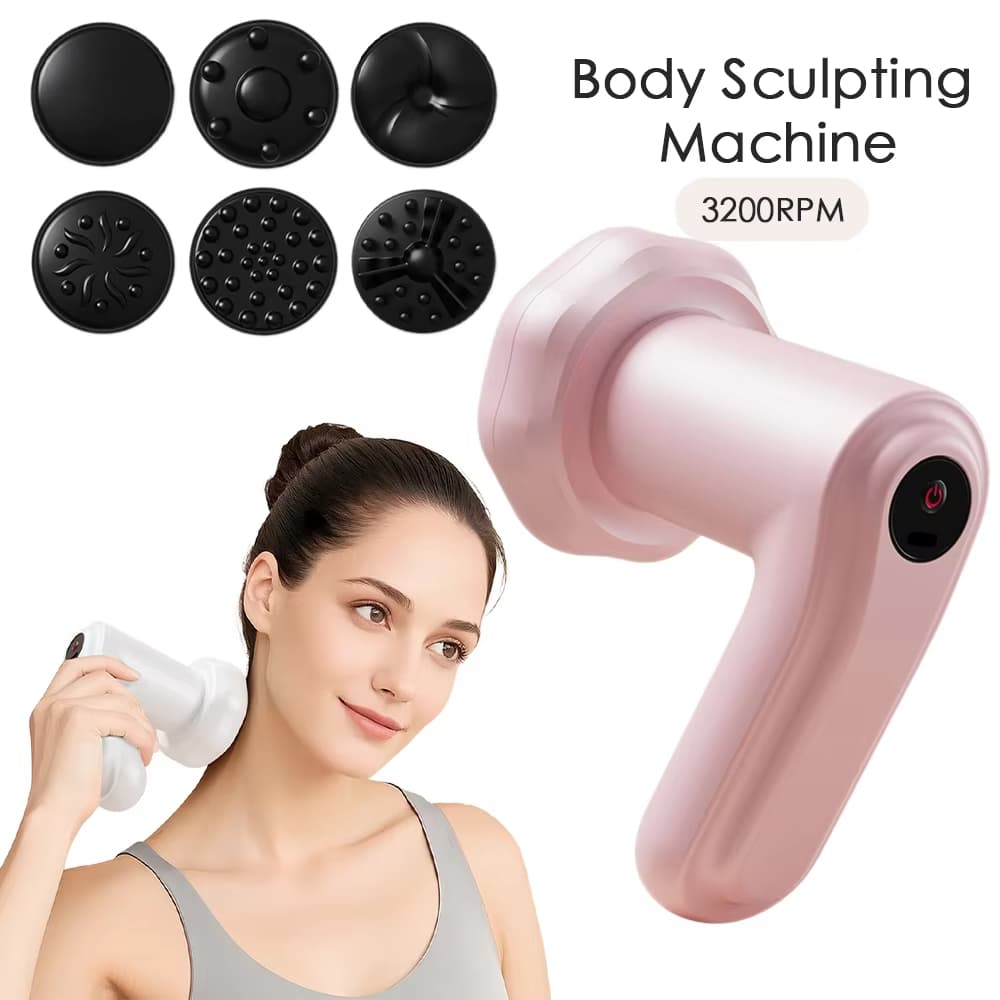 Massageador Corporal Elétrico Sem Fio Redutor De Medidas Drenagem Linfática Reduz Celulite e Gordura Massagem