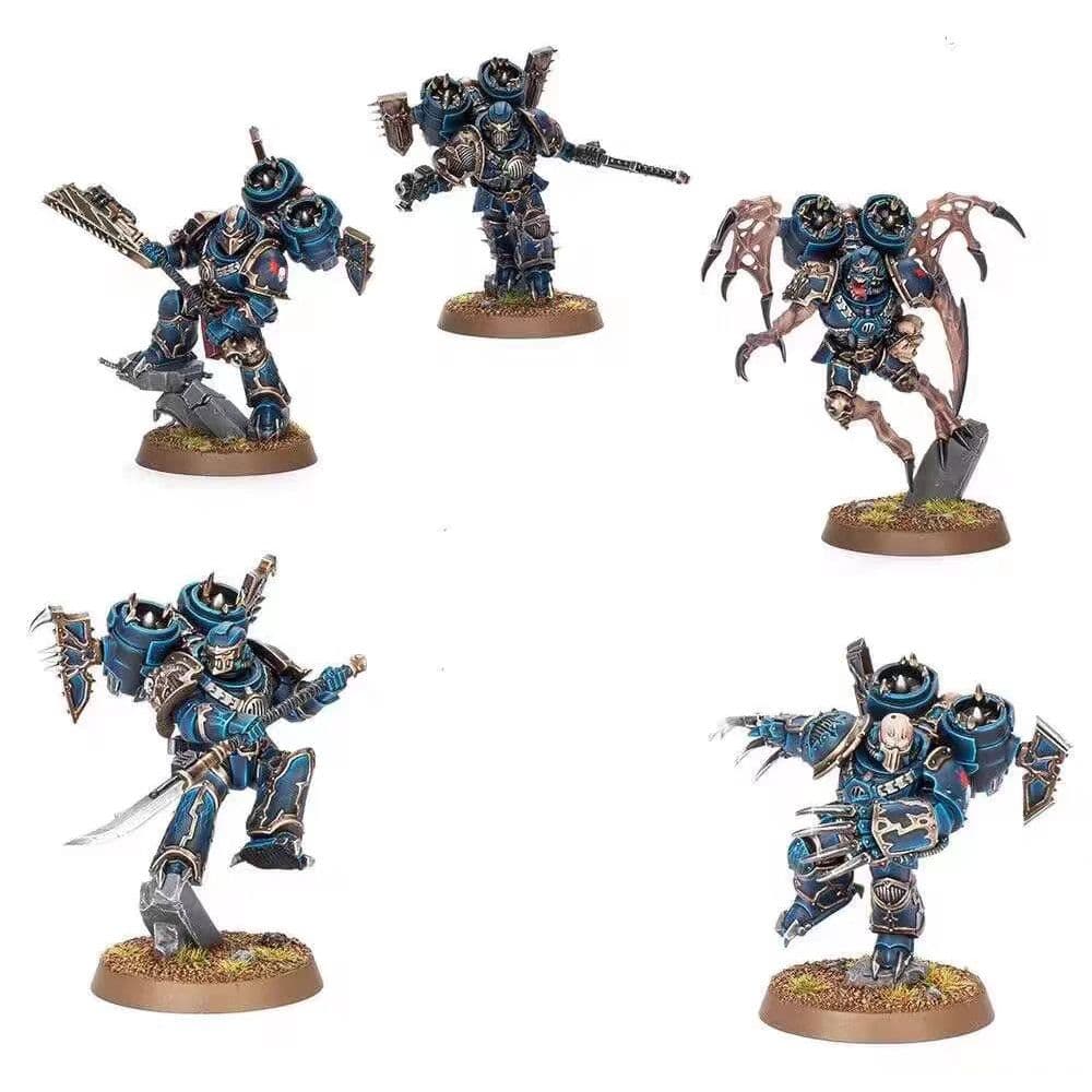 Resina branca modelo E908 Chaos Space Warrior Killing Team Raptor CO1I