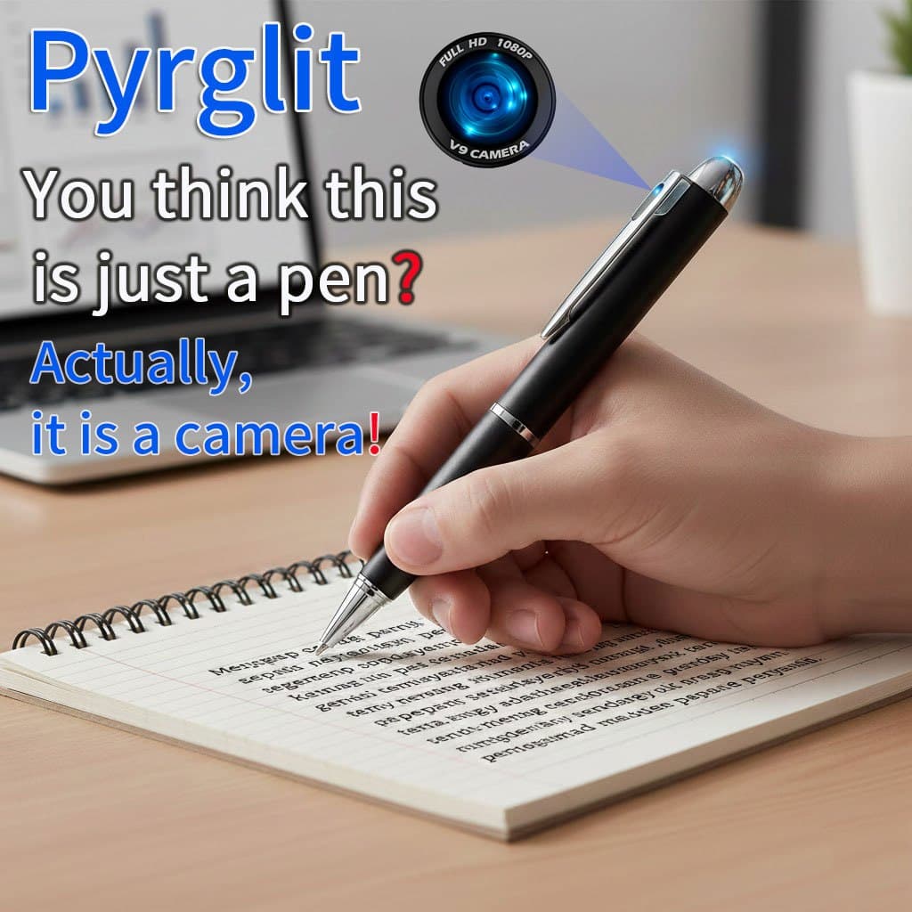 Mini Câmera Caneta 1080p HD DVR Gravador Vídeo Voz Segurança DV Foto Escondida Reunião Escritório