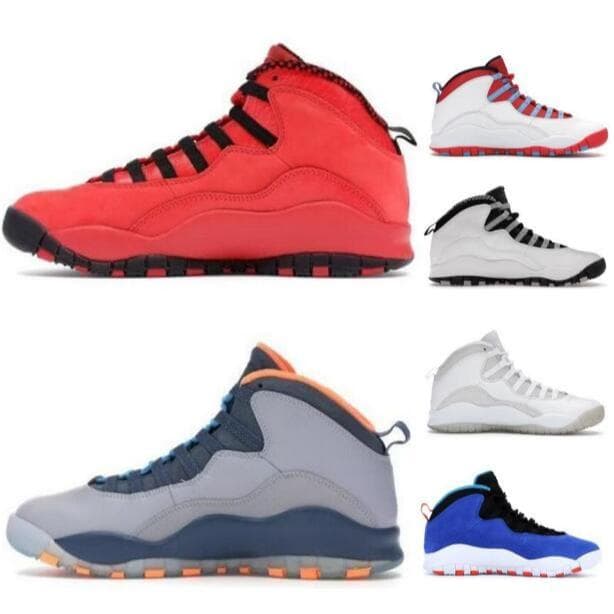 Tênis De Basquete Air 10 Masculino Feminino tenis antiderrapante Cesta sapato Tamanho 40-47