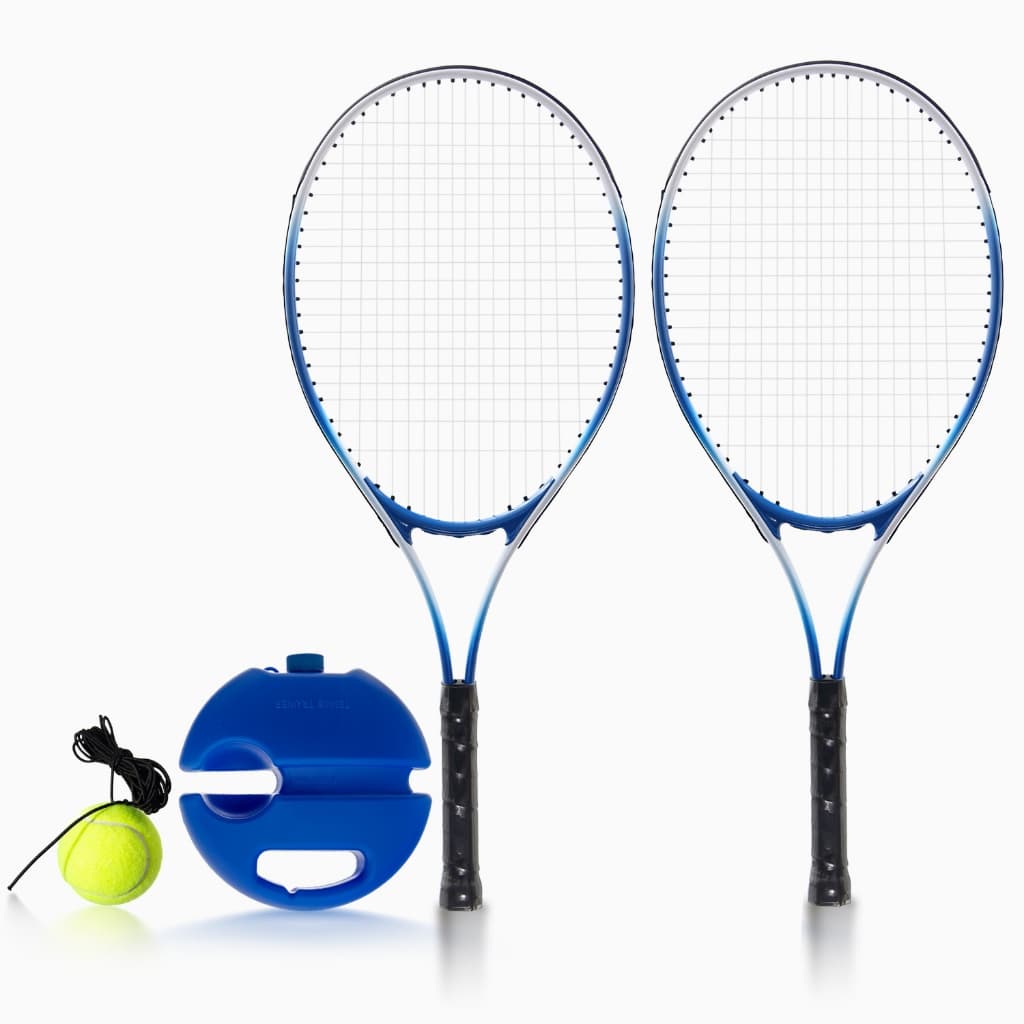 Kit Tênis 2 Raquetes 21'' Com Bola De Tênis E Cantil