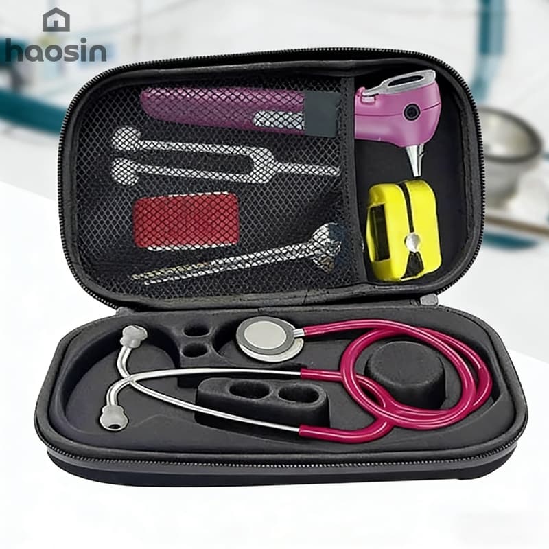 Capa Protetora Universal Para Estetoscópio Médico Portátil Com Zíper