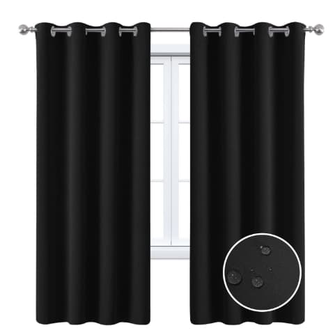 Cortina Box Inteira Para Banheiro Anti Mofo Resistente Alta Qualidade 100% PVC Preto