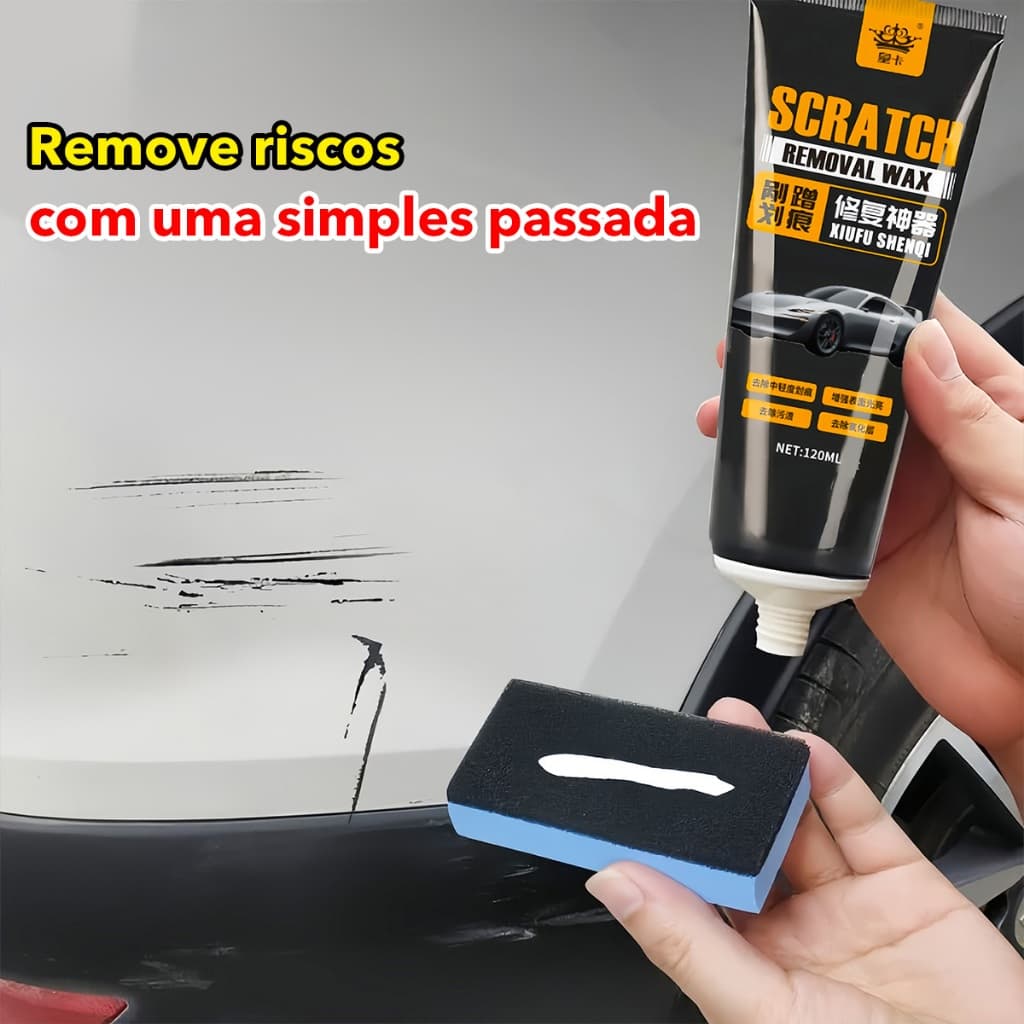 Removedor De Arranhões De Carro / Cera para Remover Arranhões / Pasta de Polimento - 120ml