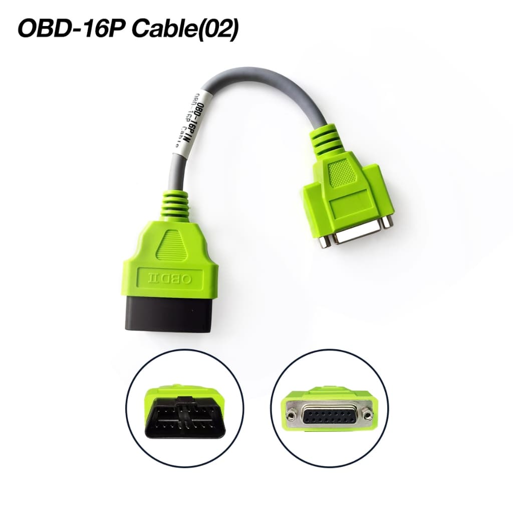 OBD2 16PIN Para DB15PIN Interface MOTO-02 Cabo De Comunicação Motocicleta OBDII Conexão Automotiva