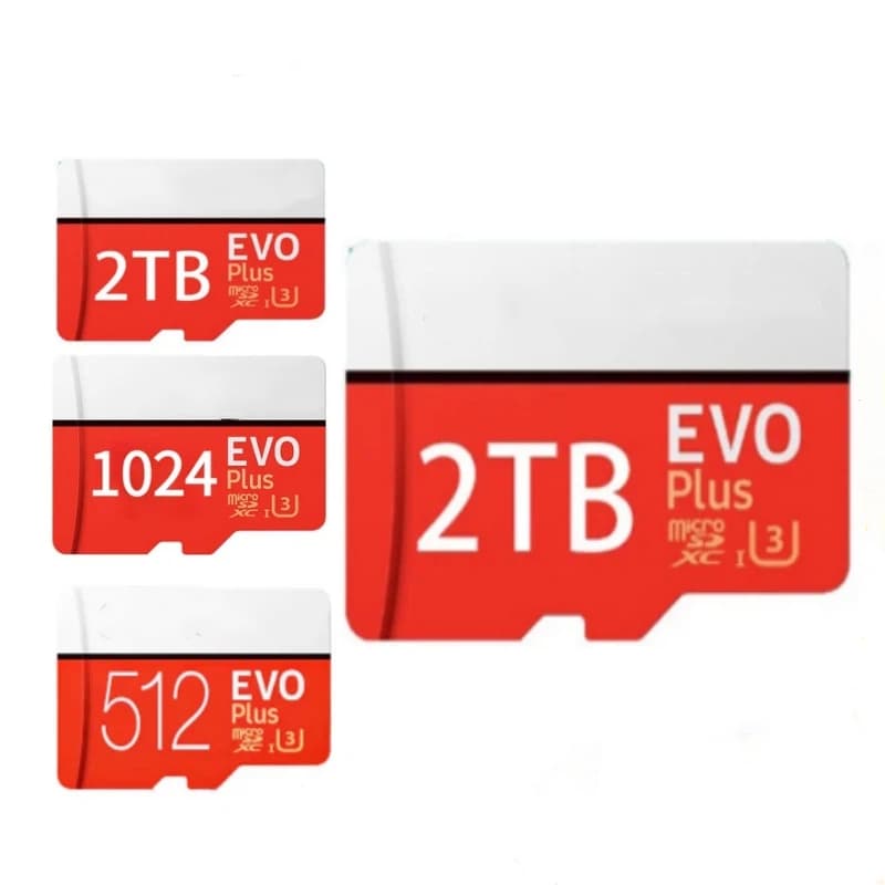 Cartão De Memória Micro SD Samsung 1TB/2TB C10 U3TF 512gb Adequado Para Telefones Celulares/Câmeras