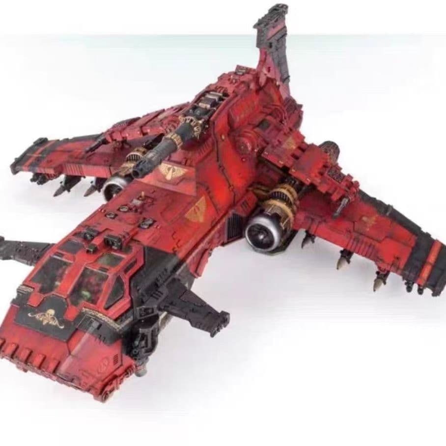 Modelo branco de resina H461 Thunderhawk Gunship Modelo branco de resina (versão para colorir desmontada) HBWO