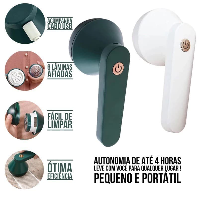 Papa Bolinhas De Roupas Elétrico Recarregável USB Tira Bolinha Profissional