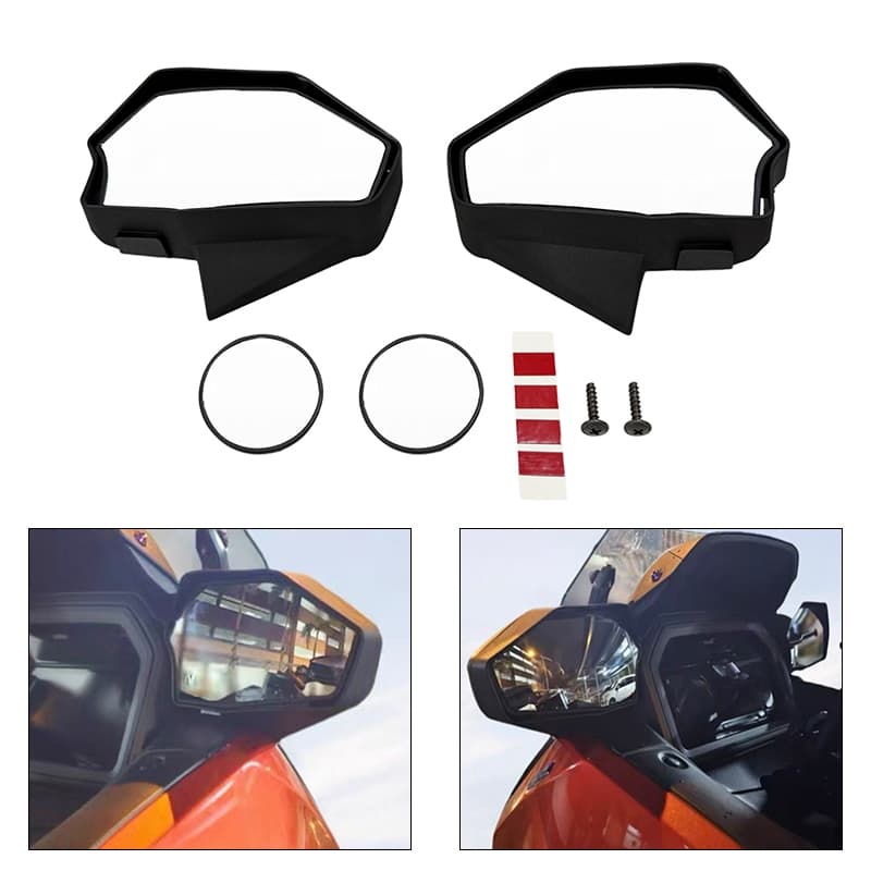 Compatível Com YAMAHA XMAX 300 2025 2026 Espelhos Retrovisores Para Motocicleta Acessórios Espelho Lateral