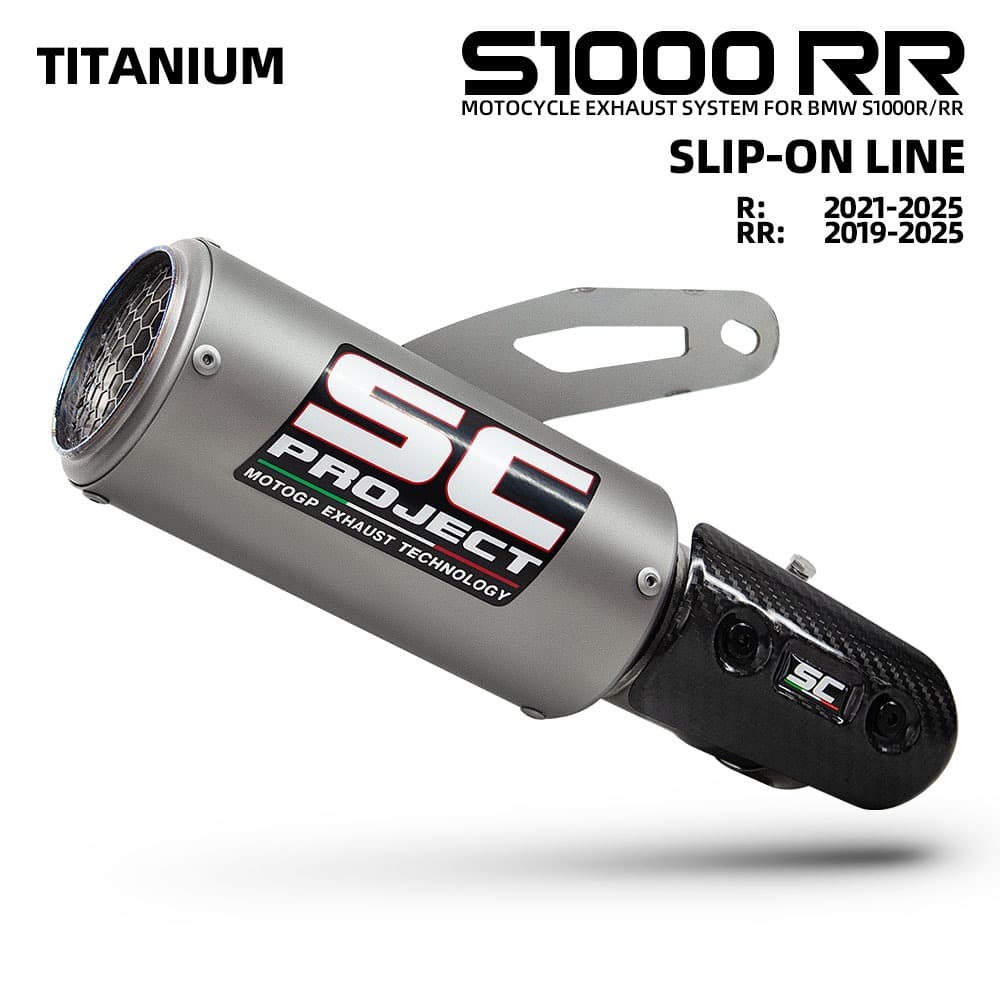 Projeto SC Do Silenciador De Escape S1000RR Para S1000 RR 19-26 M1000RR 19-25 S1000R M1000R 21