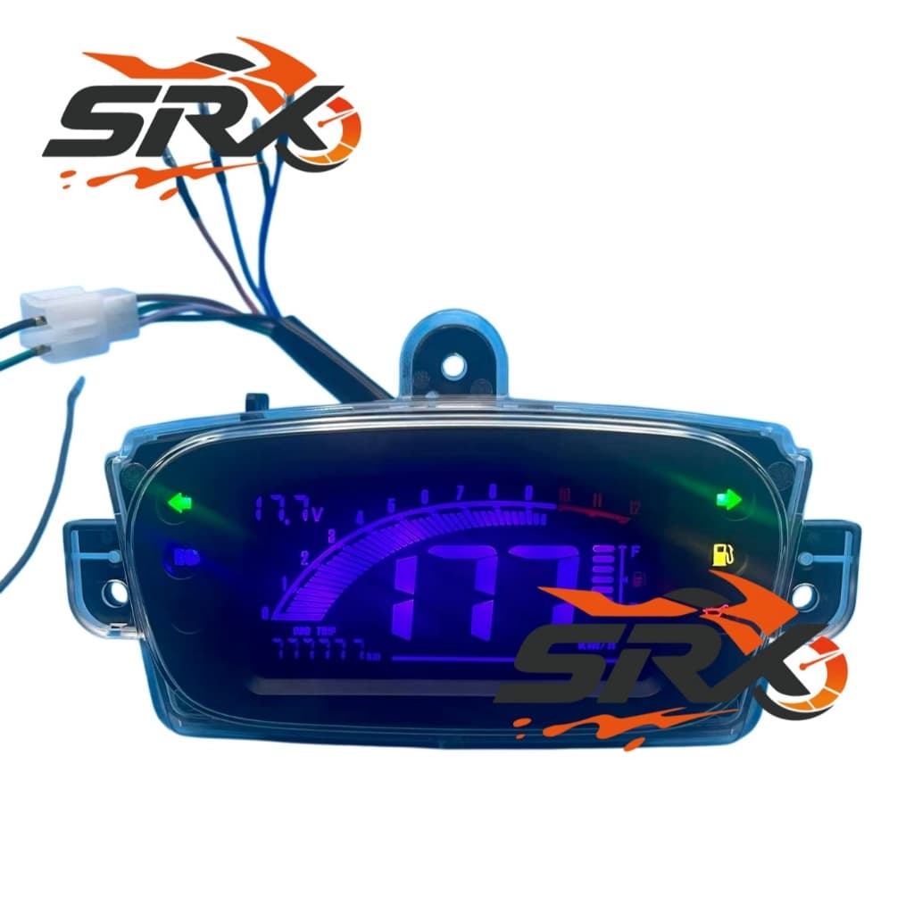 Para Yamaha 4JP 4LV APRIO JOG ZR SA11J Motocicleta Velocímetro Tacômetro LED Medidor digital Montagem
