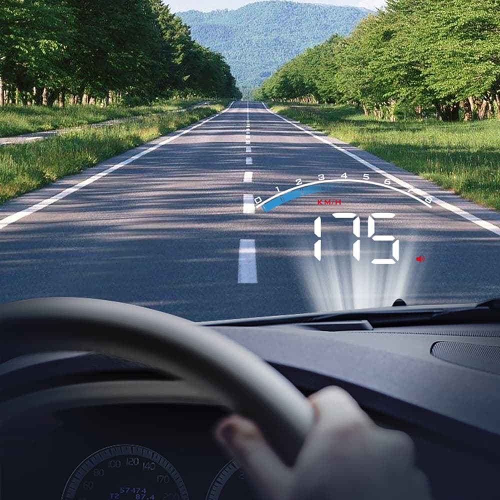 Hud Obd2 DisplayHead Up Display Projetor Velocímetro Para Digital Projeção De Pára-Brisa Painel Universal De Carro