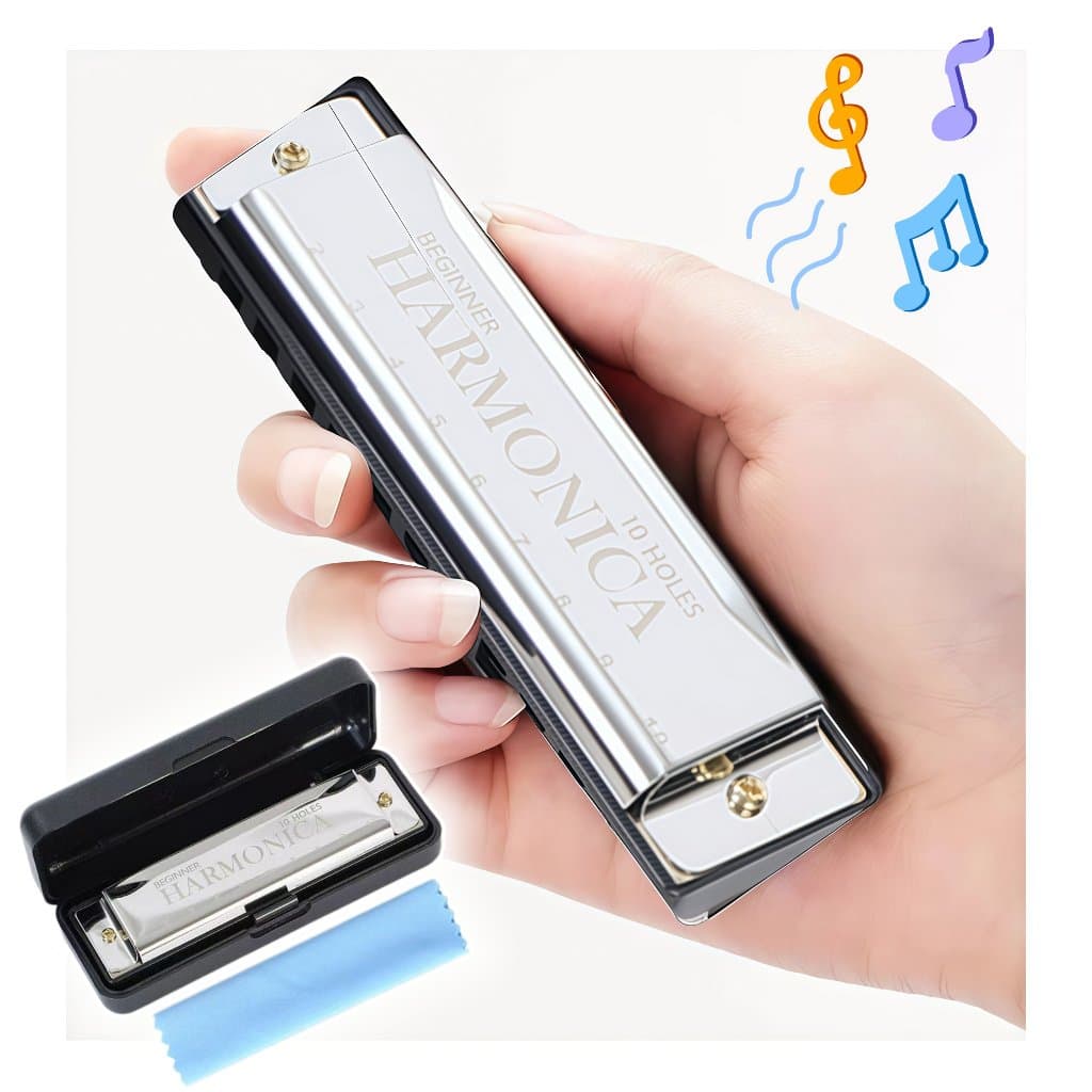 Gaita Harmônica Blues Swan Em Dó C 20 Vozes Diatônica