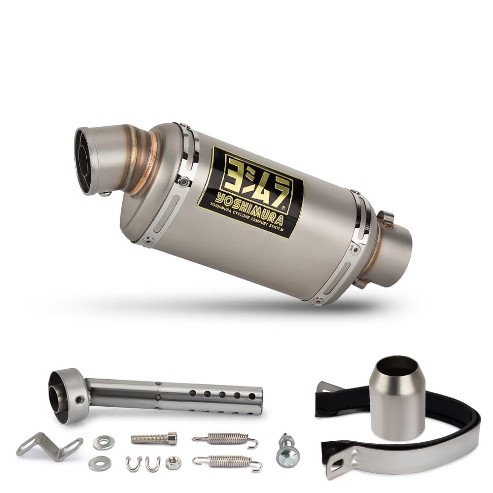 Universal 51mm Motocicleta Escape T98 Silenciador Moto Com DB Assassino Para PCX125FZ1N Z900 CBR500R R6