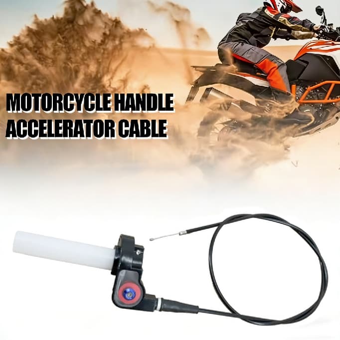 Adequado para CRF TTR Universal Liga de Alumínio Alça de Acelerador Rápido + Cabo de Acelerador