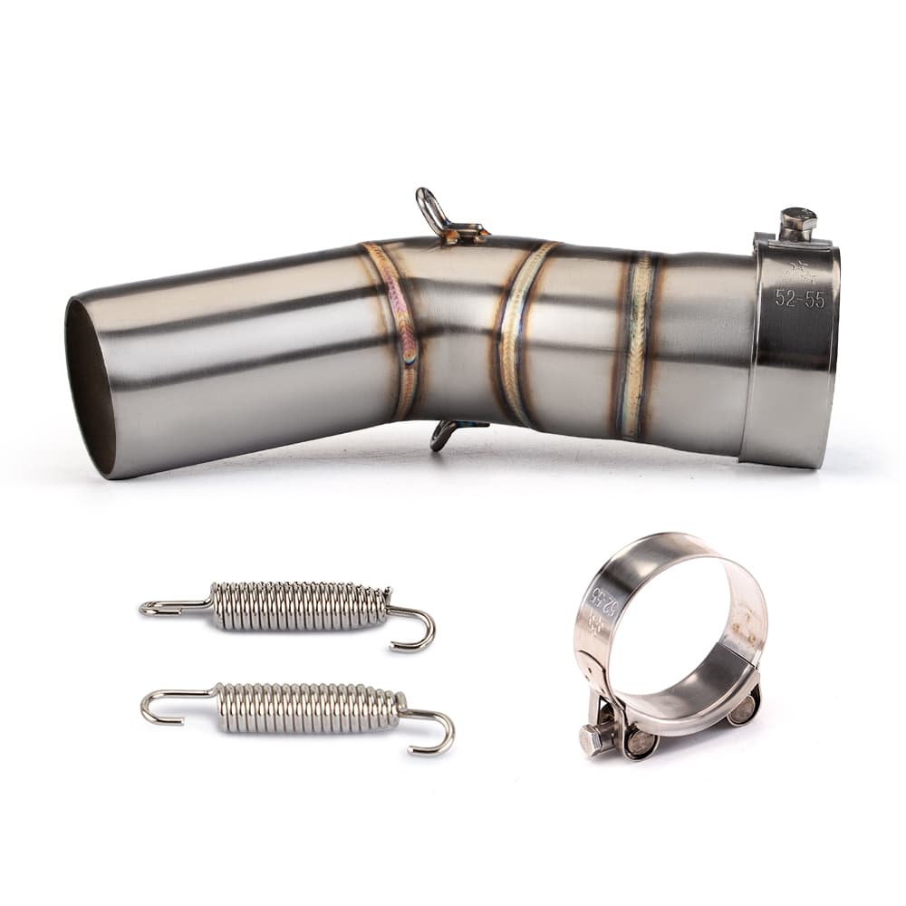 Tubo De Ligação De Escape Da Motocicleta Para Kawasaki ZX10R 2021-2025 Moto Silenciador Conectar 51mm