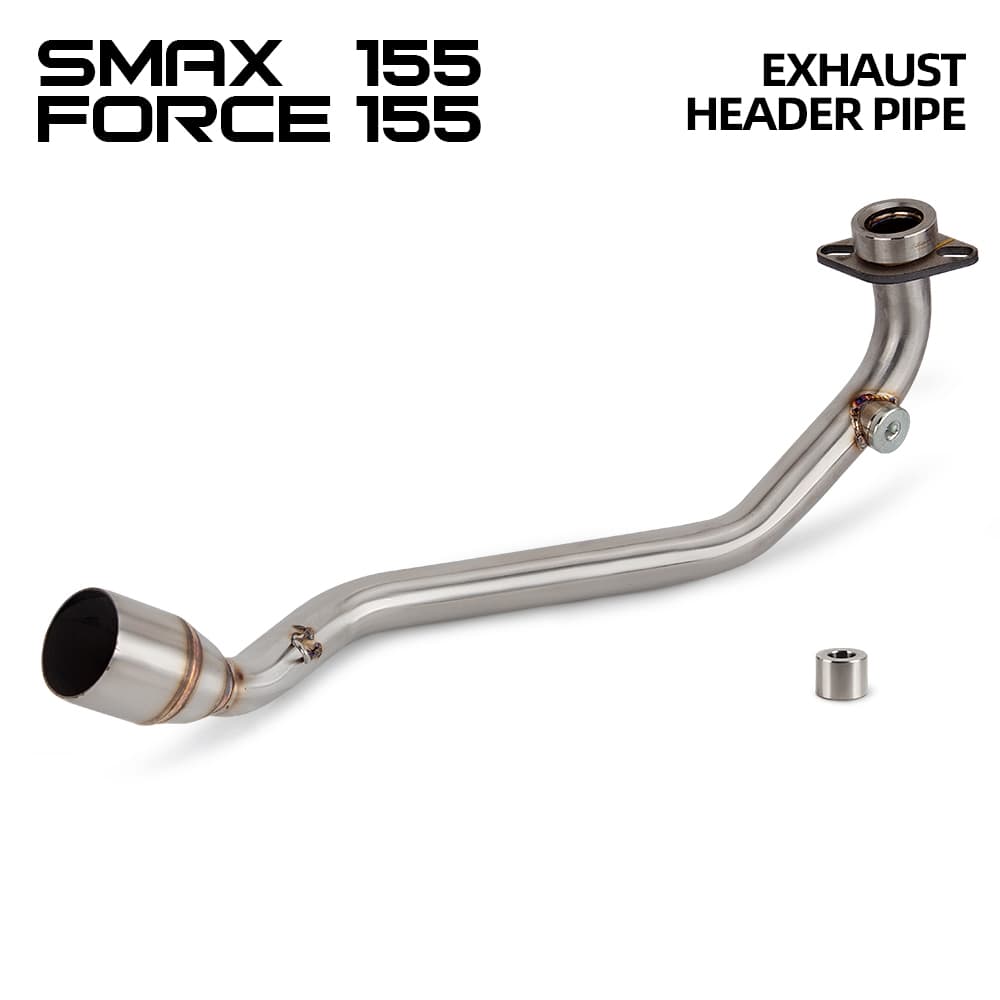 Para Yamaha SMAX SMAX155 Force155 Sistema De Escape Da Motocicleta Coletor Tubo Ligação Frontal