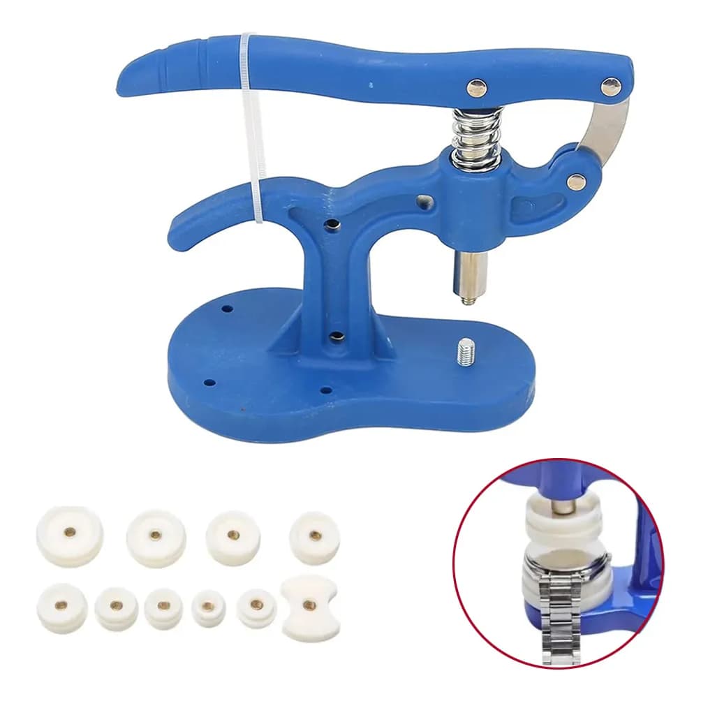 Ferramenta De Prensa Do Relojoeiro Para Fechar As Costas Relógio