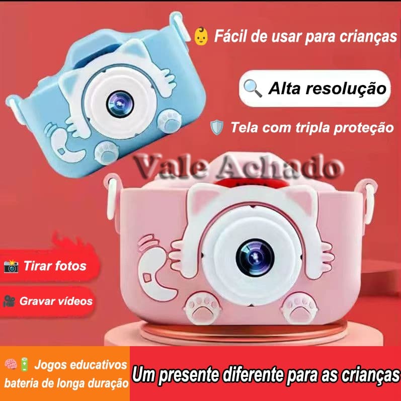 Mini Câmera Fotográfica Infantil , Digital Fotografia