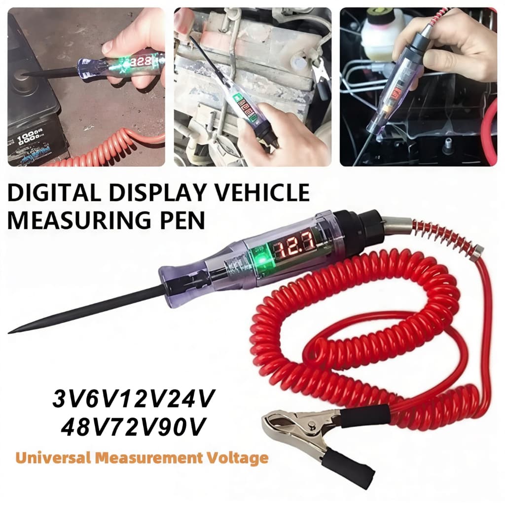 Testador De Circuito De Tensão Para Caminhão De Carro Ferramentas Auto 3V 6V 12V Sonda De Diagnóstico Elétricas Caneta