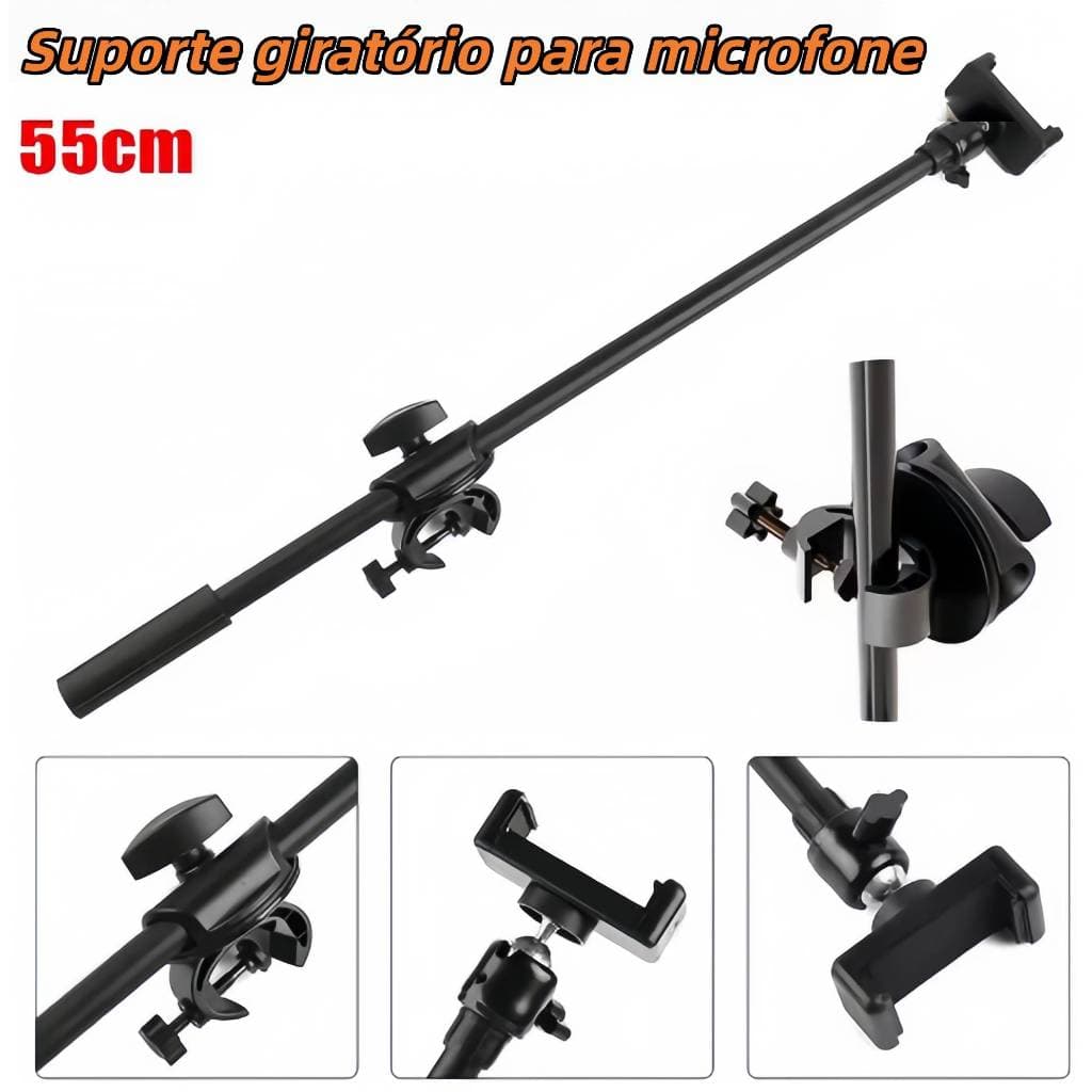 Suporte Ring Light Beauty Para Celulares Smartphone iPhone