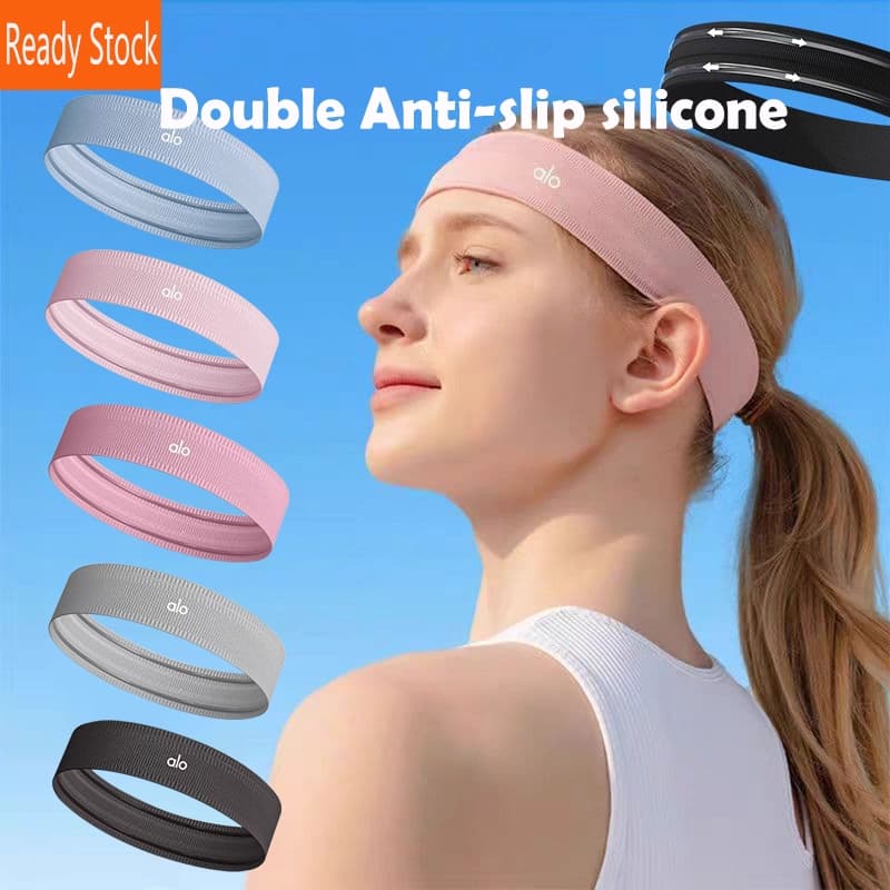 Yoga Antiderrapante Suor-Guiando Pilates Anti-Transpirante Bandana Cabeça Esportes Tendência