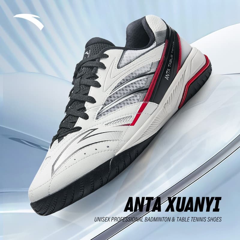 ANTA Homens Tênis De Mesa Resistente Ao Desgaste Suporte Estável Treinamento Calçados Esportivos De Proteção 412510961