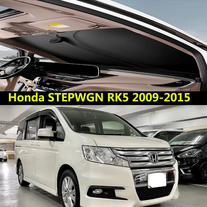Pára-Brisa Do Carro Para Honda STEPWGN RK5 2009-2015 Placa De Sombreamento Interior Dianteiro Luz Escudo Proteção Solar