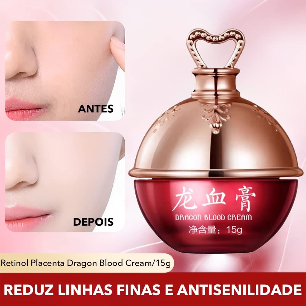 15g Creme De Sangue Do Dragão Quente ! Retinol Placenta Royal Hidratante Clareador Essência Natural Antienvelheciment