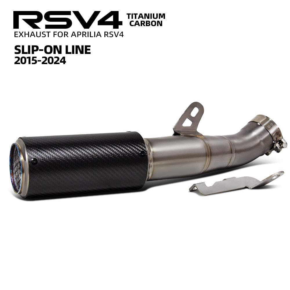Silenciador De Escapamento RSV4 Para Aprilia RSV4 2015-2026 SC Project Slip on Line Tube Kit