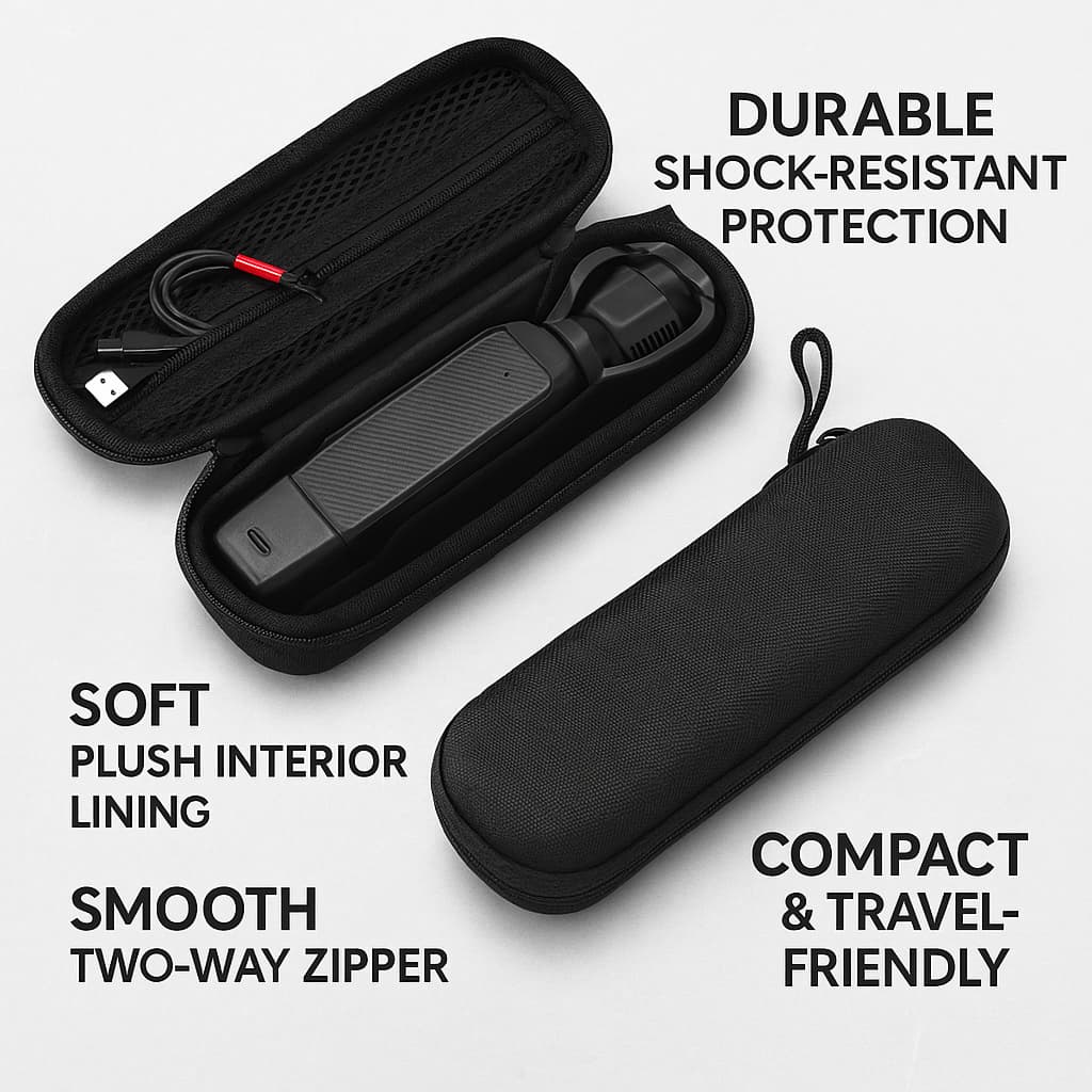 Bolsa De Transporte Para DJI Osmo Pocket 3 , Capa Protetora Câmera , Caixa De Armazenamento De Nylon , Portátil De Viage