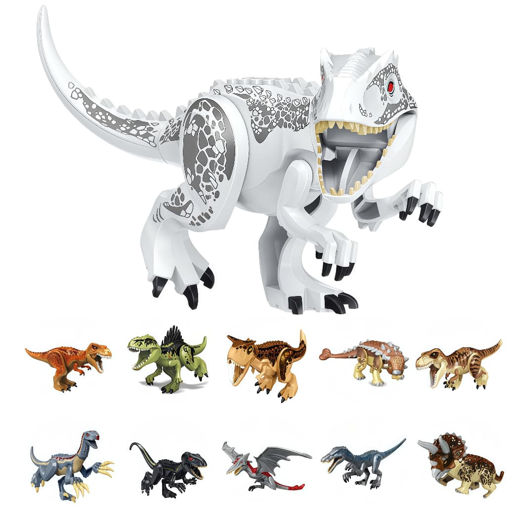 Dinossauro Blocos De Montar Grande Tiranossauro Rex Jurassic Park Brinquedos Para Meninos