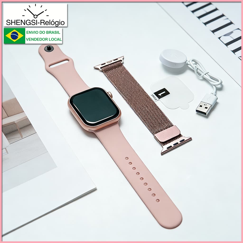 2026 Smartwatch Watch Original S10 Pro Mini Series 10 Chamadas Bluetooth Calórias de exercício à prova d'água