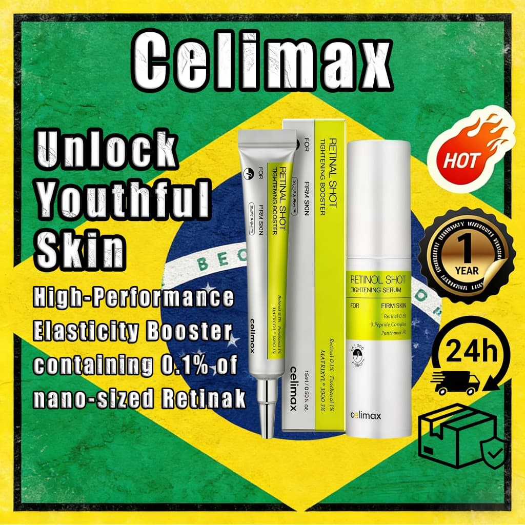 4.4【Celimax】The Vita A Retinal Shot Tightening Booster (15ml) |RETINOL SHOT TIGHTENING SERUM (30mL)