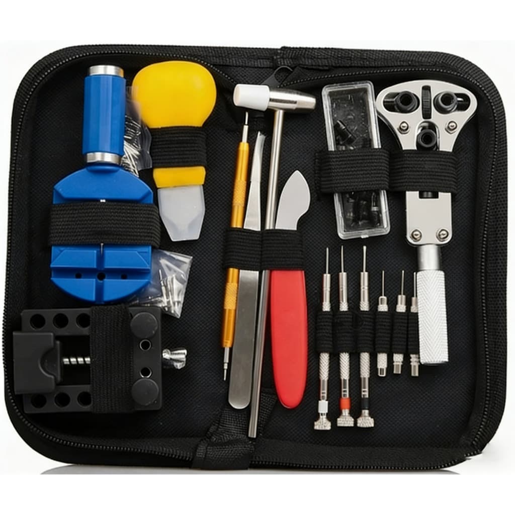 Kit 147 De Ferramentas Para Relojoeiro Kit 147 Pcs De Ferramentas Relojoeiro Conserto