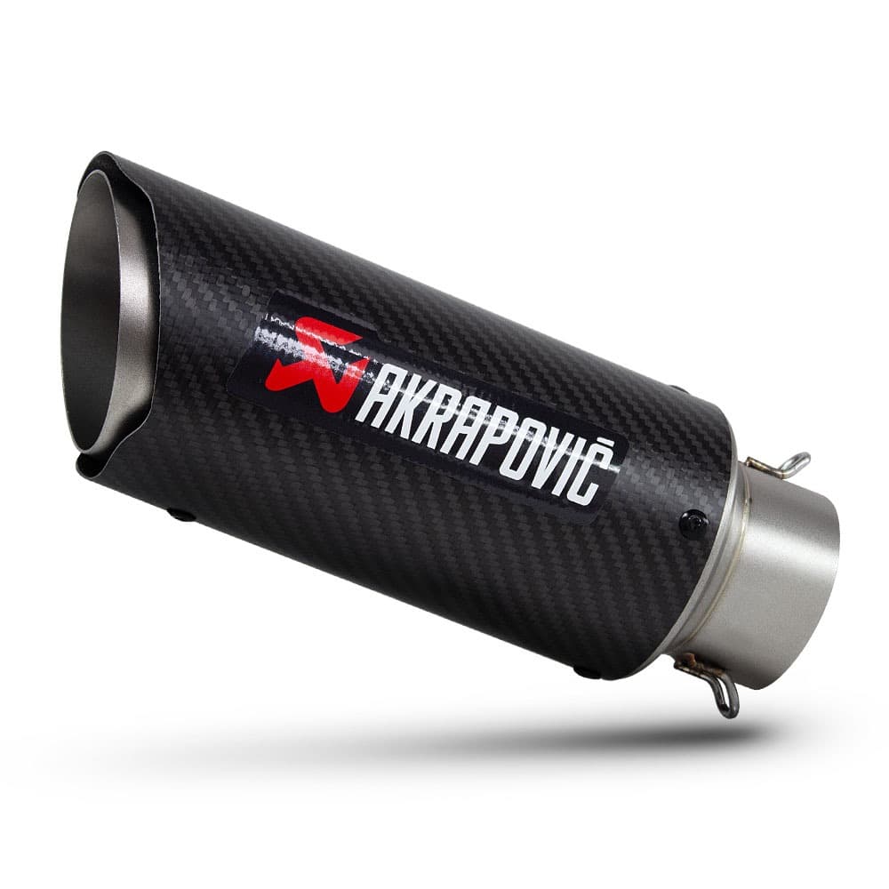 Silenciador De Escapamento De Motocicleta 60MM , Para RSV4 R1M MT09 GSXR1000 CBR1000RRR M1000XR