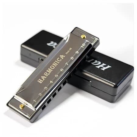 Gaita Harmônica Blues Swan Em Dó C 10 Vozes Diatônica