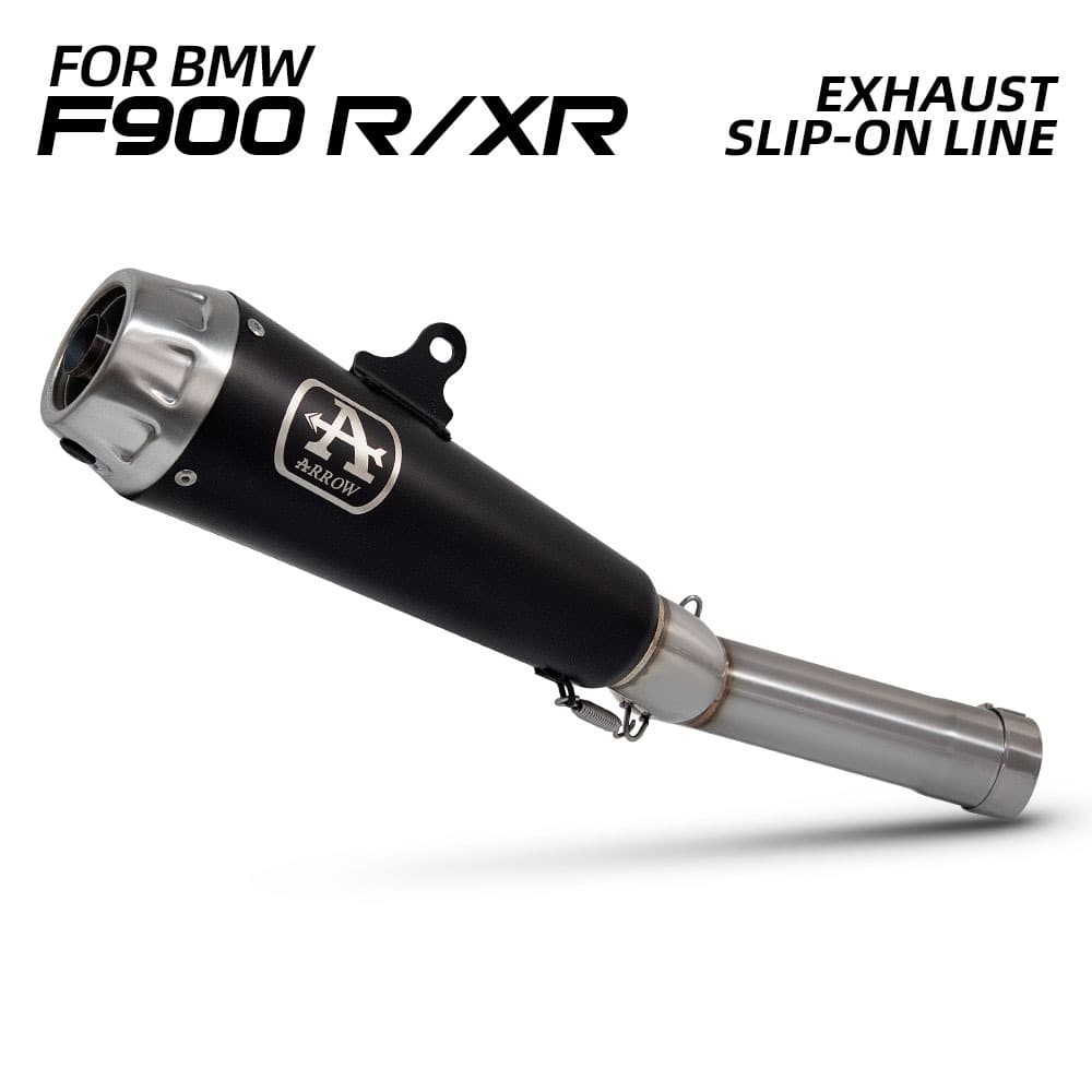 Para F900 F900R F900XR 2020-2024 Moto Deslizamento Na Linha Kit De Escape Seta Silenciador Com DB Assassino