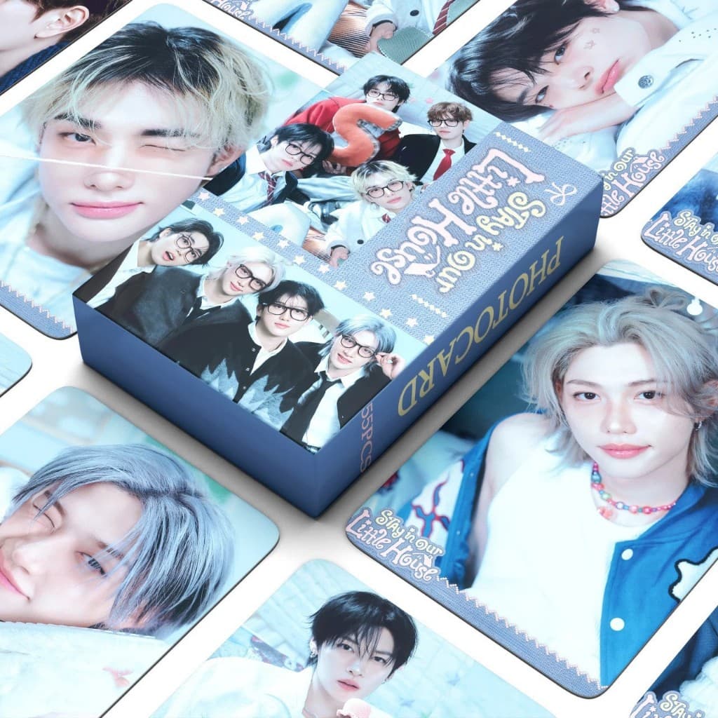 KPOP 54 Pçs/Caixa Stray Kids Photocards 6o FANMEETING DO IT Ceremonia KARMA Hollow SKZ Relógio Álbum LOMO Cartão Postal