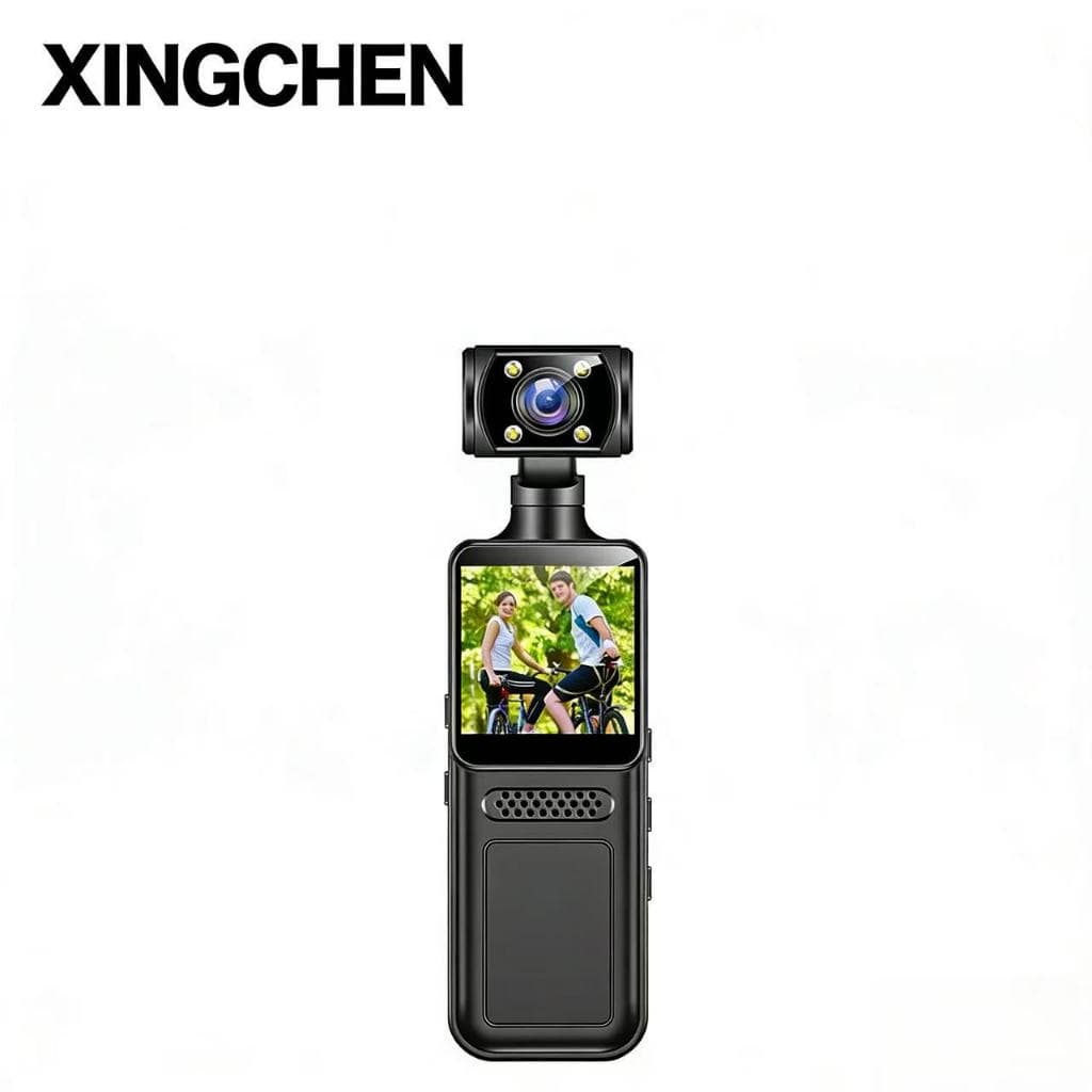 XINGCHEN Novo Com Wifi Hotspot Mini Câmera 4K Portátil Gravador De Vídeo Digital Do Corpo Visão Noturna DVR Filmadora Em