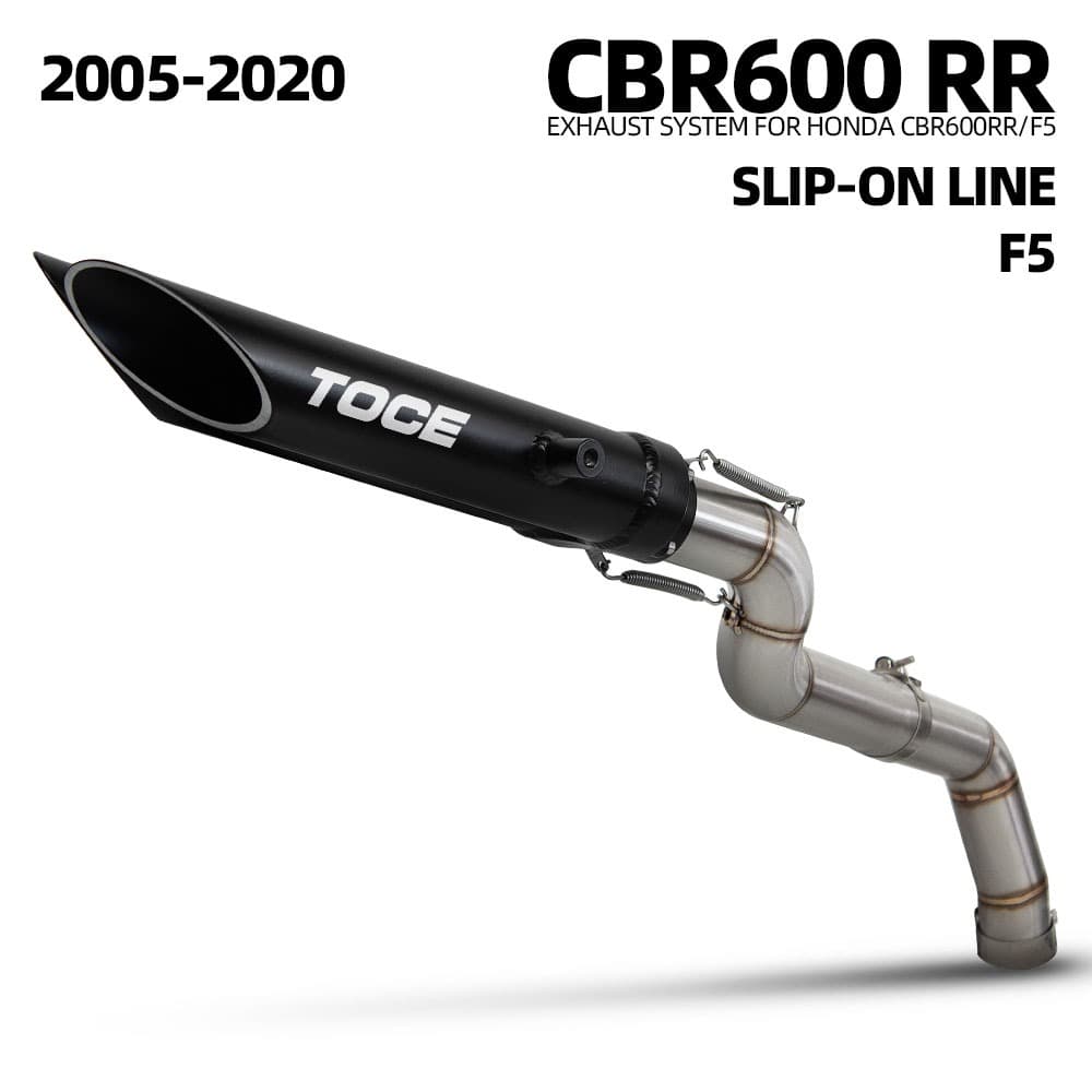 Kit De Modificação De Linha Deslizante De Escapamento De Moto Para Honda CBR600RR F5 2005-2020