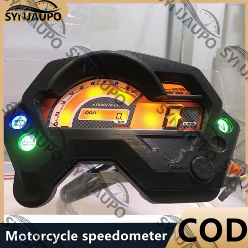 Medidor De Motocicleta Velocímetro Display LCD Digital Para Yamaha FZ16 Fz 2.0 16 S/V1/Fazer Tacômetro