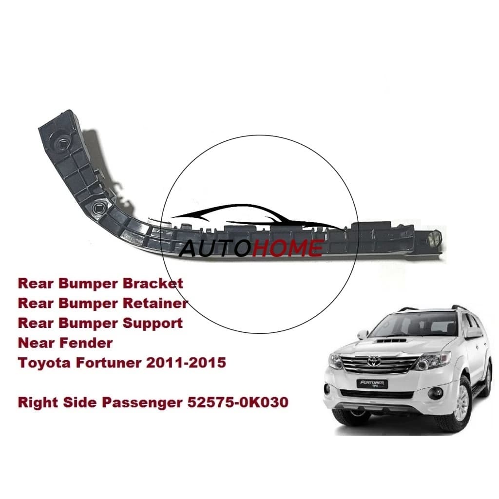 Suporte Lateral Do Para-Choque Traseiro/De TOYOTA FORTUNER 2012 2013 2014 2015