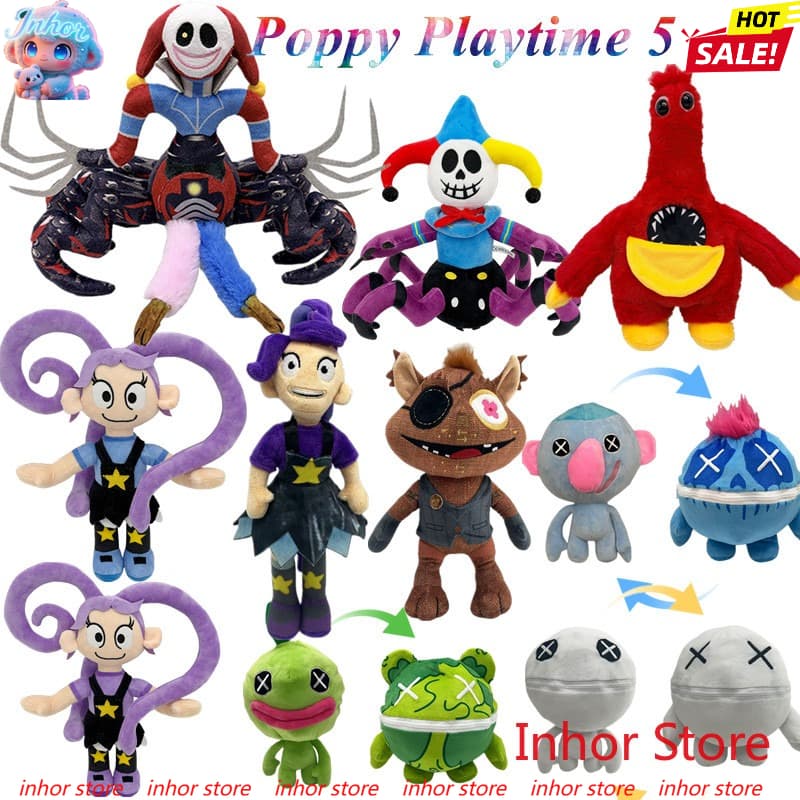 Poppy Playtime Capítulo 5 Coisas Quebradas Pelúcia Lily Lovebraids Huggy Wuggy‌ Papa Newy Super Macio Brinquedo De Bonec