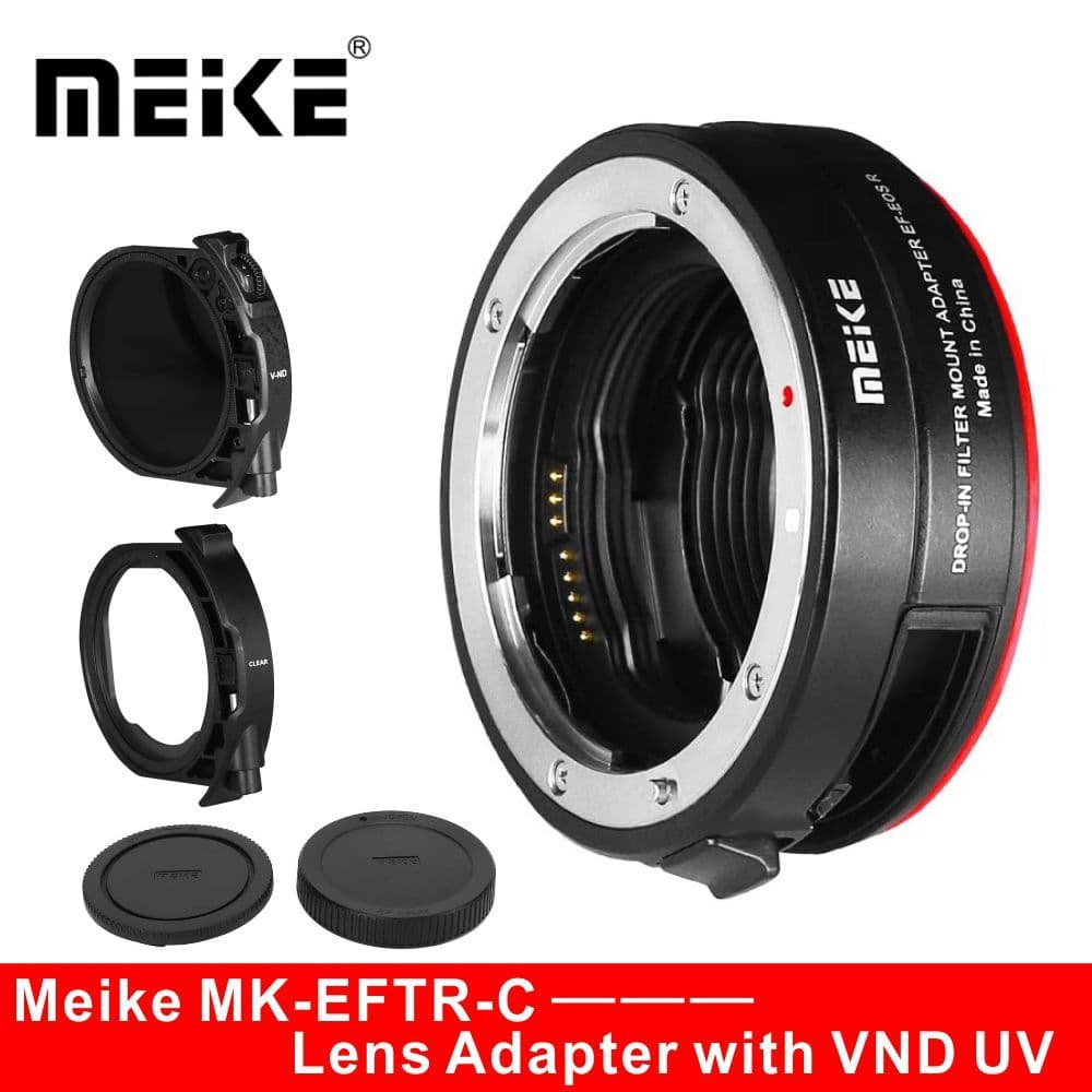 Anel Adaptador De Montagem De Lente De Foco Automático Com Filtro Suspenso Meike MK-EFTR-C
