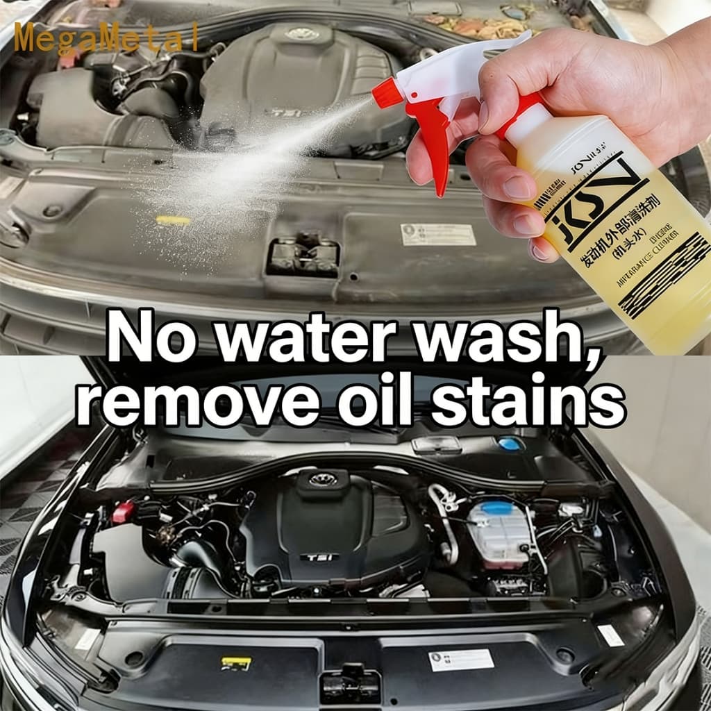 Cabeça de água compartimento do motor do carro mancha óleo pesado forte descontaminação rápida poderosa descontaminação