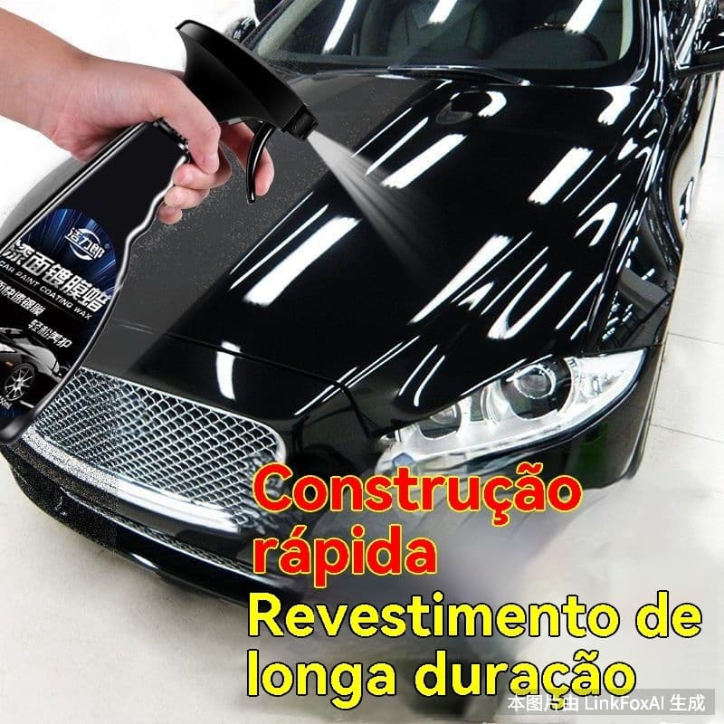 Jielang Spray pintura revestimento cera Nano revestimento dupla proteção folha de lótus repelente de água fácil revestim